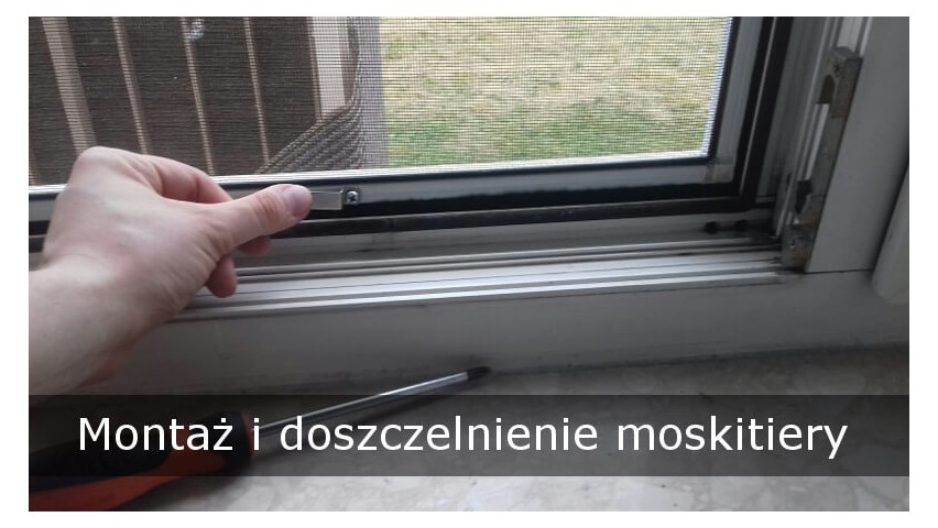 Jak zamontować i doszczelnić moskitierę okienną?